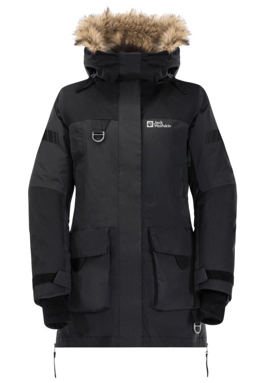 1995 Series Parka W Brand Jack Wolfskin Black Best