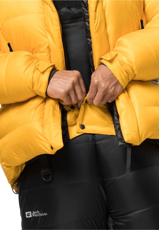 1995 Series Down Hoody Brand Jack Wolfskin New Burly Yellow Xt