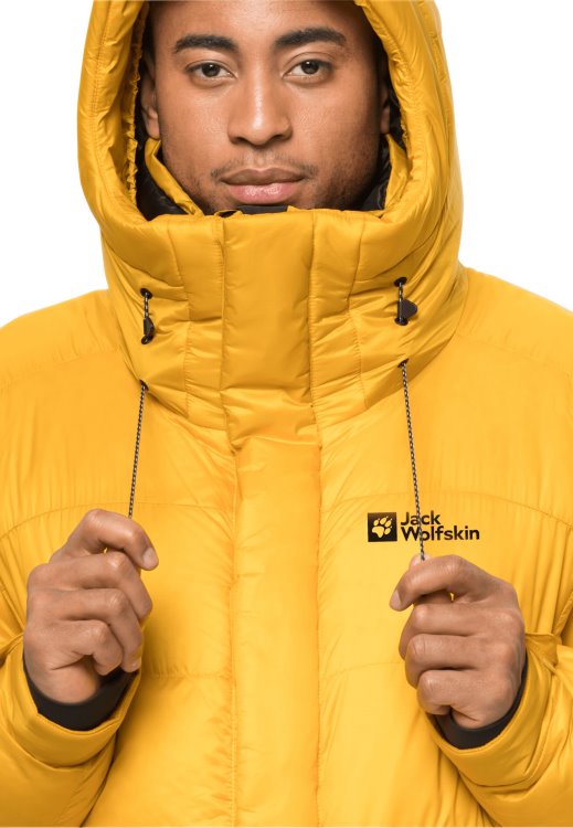 1995 Series Down Hoody Brand Jack Wolfskin New Burly Yellow Xt