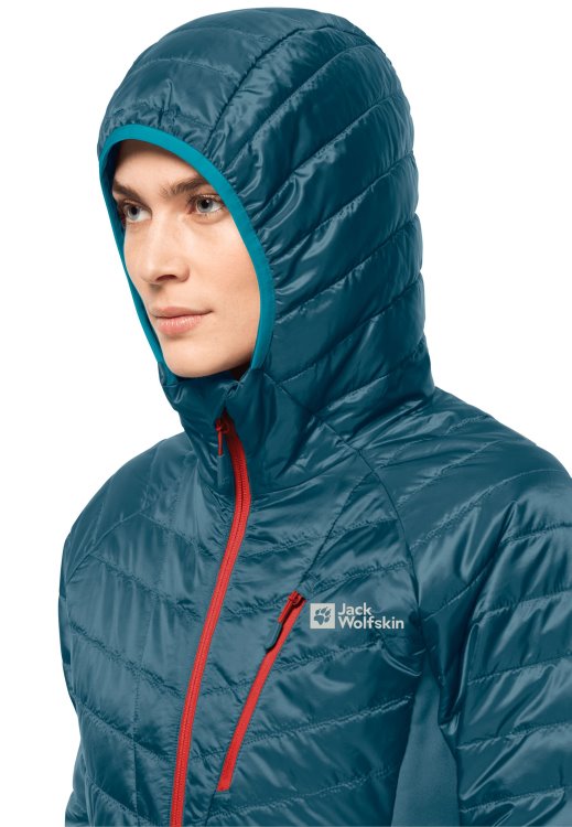Blue Coral Routeburn Pro Ins Jacket W Brand Jack Wolfskin Origin