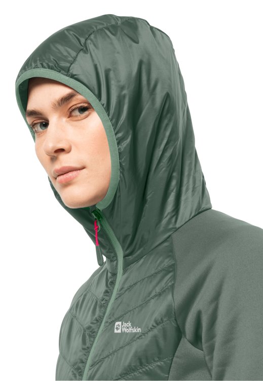 Hedge Green Routeburn Pro Hybrid W Origins Brand Jack Wolfskin