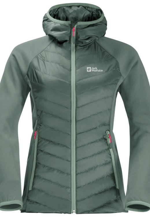Hedge Green Routeburn Pro Hybrid W Origins Brand Jack Wolfskin