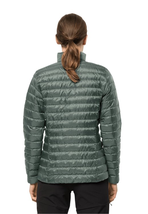 Best Hedge Green Brand Jack Wolfskin Pack & Go Down Jacket W