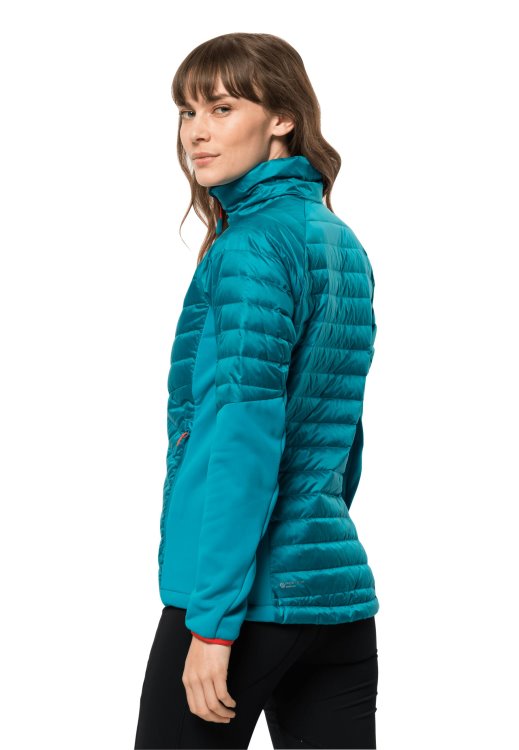 New Freshwater Blue Nebelhorn Down Hybrid W Brand Jack Wolfskin