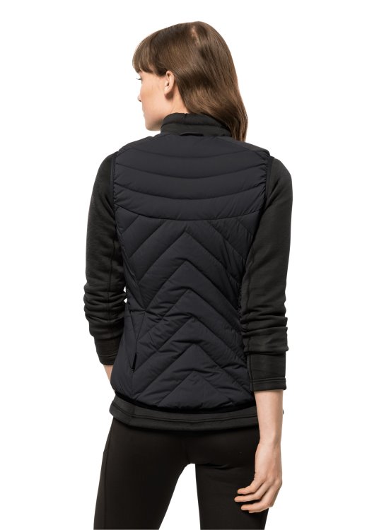 Athletic Down Vest W Origins Brand Jack Wolfskin Black