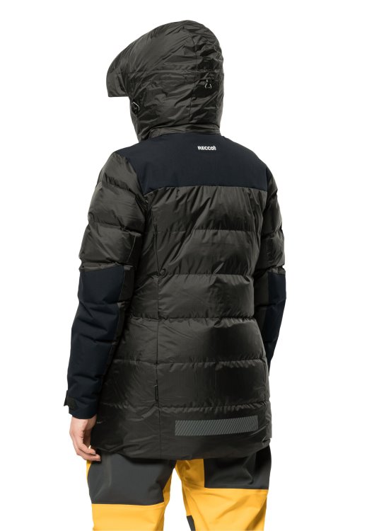 1995 Series Cook Jacket W Brand Black Brand Jack Wolfskin