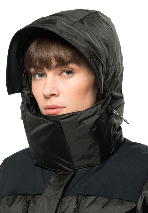 1995 Series Cook Jacket W Brand Black Brand Jack Wolfskin