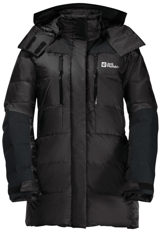 1995 Series Cook Jacket W Brand Black Brand Jack Wolfskin
