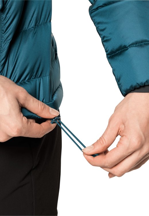 Brand Jack Wolfskin Hot Nebelhorn Down Hoody W Blue Coral