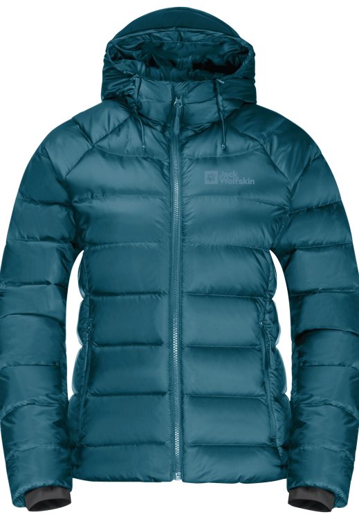 Brand Jack Wolfskin Hot Nebelhorn Down Hoody W Blue Coral
