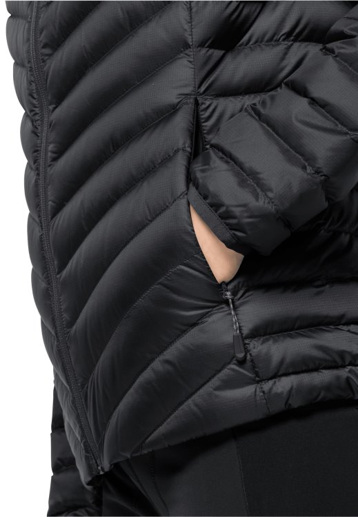 Best Brand Jack Wolfskin Black Passamani Down Jacket W