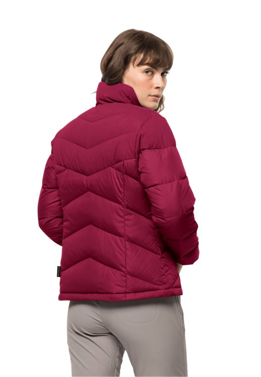 New Brand Jack Wolfskin Herzberg Down Jacket W Cranberry