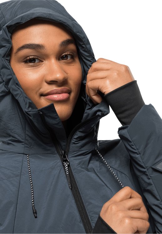 Brand Jack Wolfskin Slate Blue Bike Commute Ins Jacket W Best