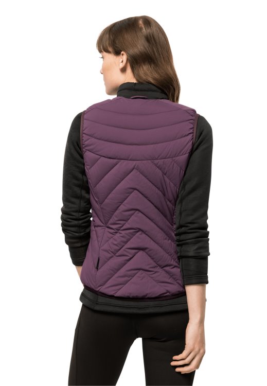 Athletic Down Vest W Brand Jack Wolfskin Grapevine Origins