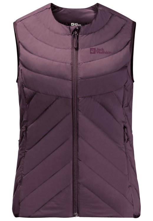 Athletic Down Vest W Brand Jack Wolfskin Grapevine Origins