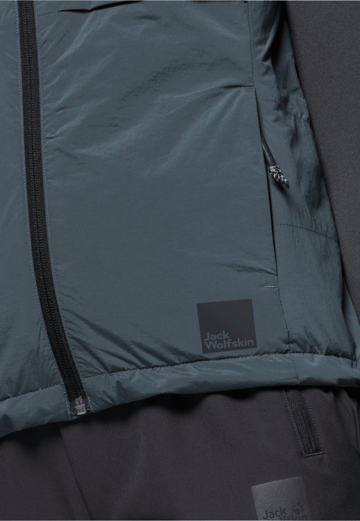 Bike Commute Ins Vest W Slate Blue Brand Jack Wolfskin