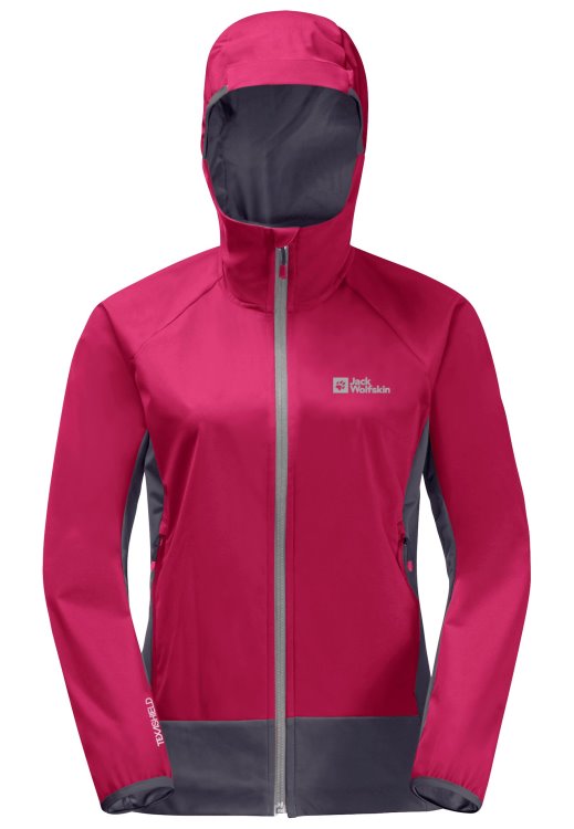 Collection Eagle Peak II Hoody W Cranberry Brand Jack Wolfskin