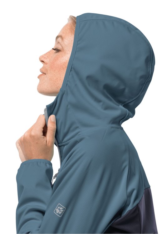 Origins Graphite Brand Jack Wolfskin Go Hike Softshell W