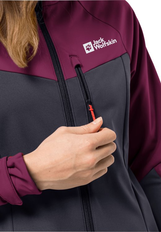 Morobbia Jacket W Brand Jack Wolfskin Wild Berry Brands
