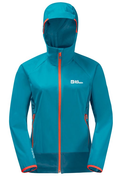 Eagle Peak II Hoody W New Brand Jack Wolfskin Freshwater Blue