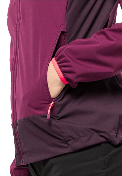 Eagle Peak II Hoody W Fashion Wild Berry Brand Jack Wolfskin