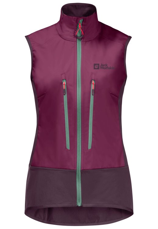 Brand Jack Wolfskin Alpspitze Vest W Brands Wild Berry