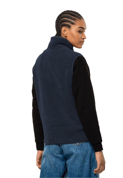 Night Blue High Curl Vest W Collection Brand Jack Wolfskin