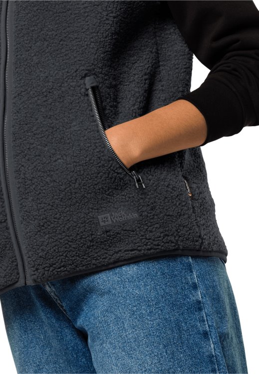 Collections High Curl Vest W Brand Jack Wolfskin Phantom