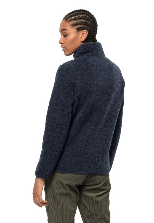High Curl Jacket W Night Blue Brand Jack Wolfskin New