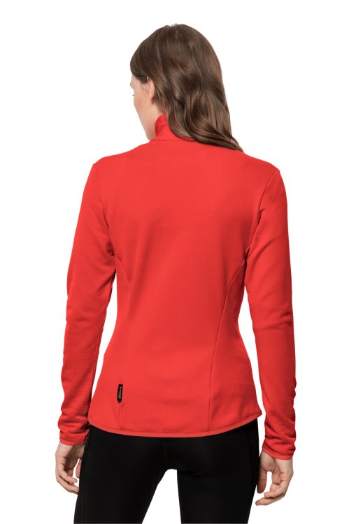 Grenadine Brand Jack Wolfskin Best Peak Grid Fleece W