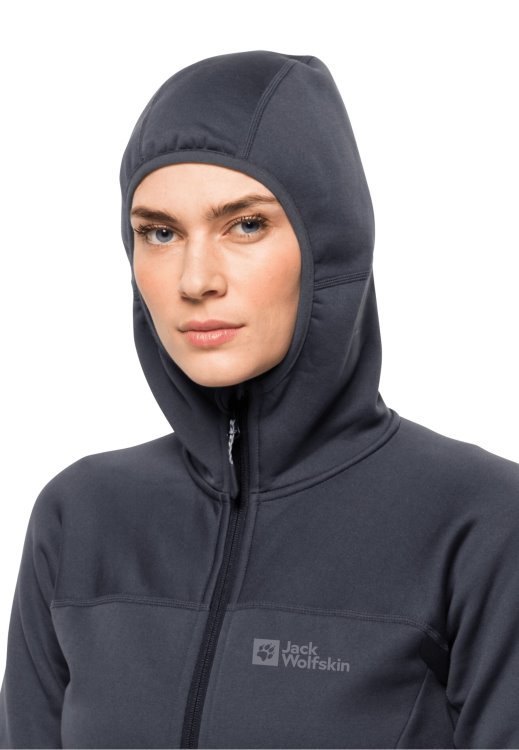 Brand Jack Wolfskin Original Hirschberg Hooded Fz W Graphite