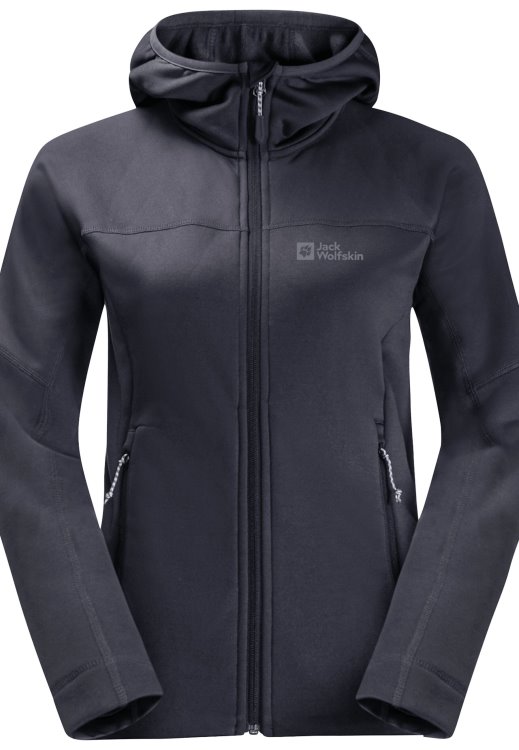 Brand Jack Wolfskin Original Hirschberg Hooded Fz W Graphite