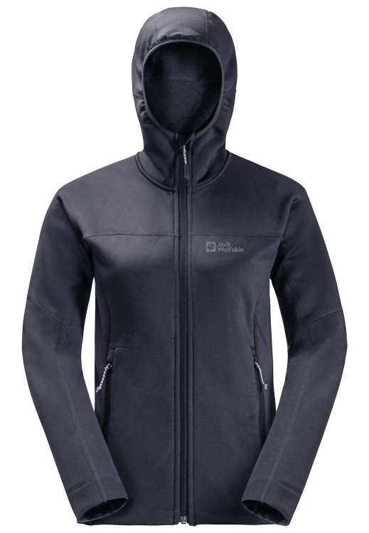 Brand Jack Wolfskin Original Hirschberg Hooded Fz W Graphite