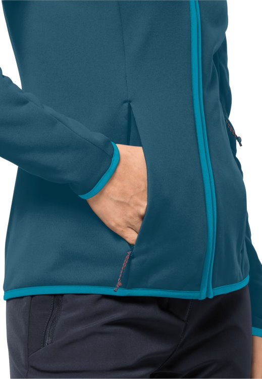 Blue Coral Baiselberg Hooded Fz W Brand Jack Wolfskin Origins
