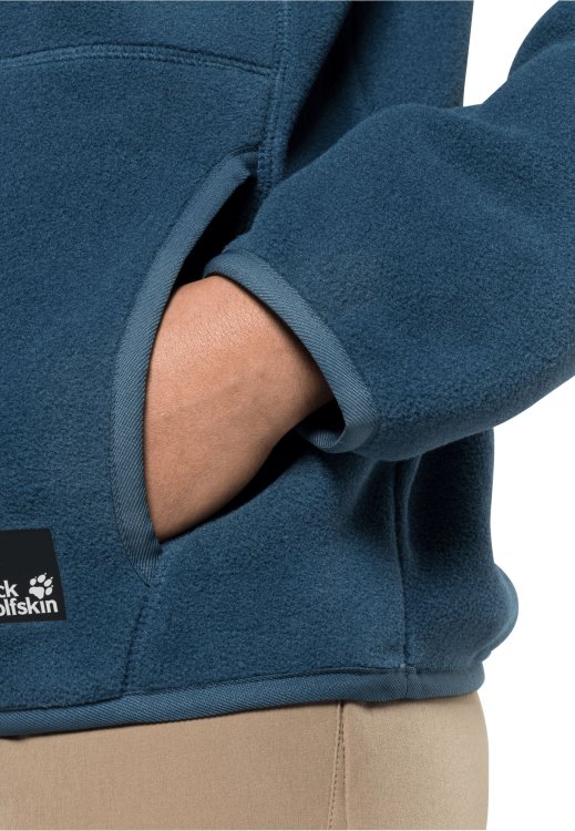 New Brand Jack Wolfskin Thunder Blue Osloer Pullover W