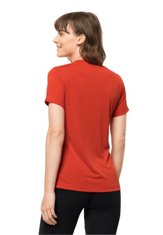 Brand Jack Wolfskin Grenadine Best Hiking S/s Graphic T W