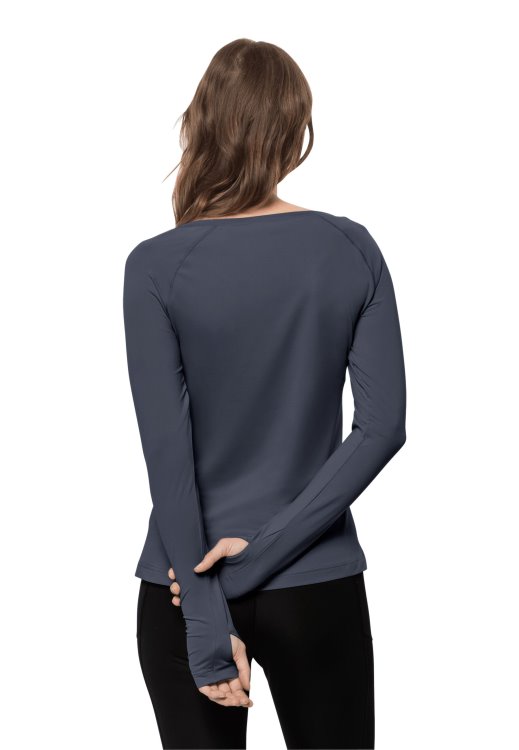 Brand Jack Wolfskin Ombre Blue Tasman L/s W Collection