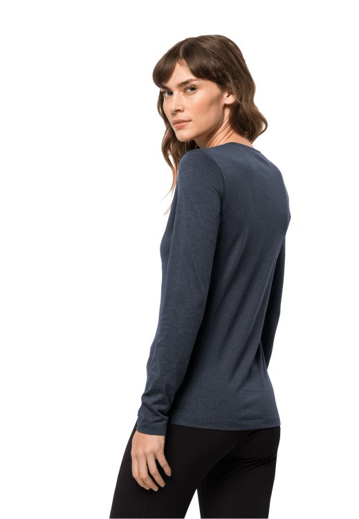 Sky Thermal L/s W Brand Jack Wolfskin Night Blue Original