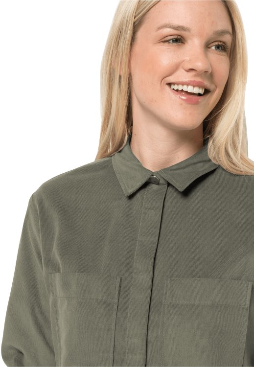 Dusty Olive Brand Jack Wolfskin Hot Nature Shirt W