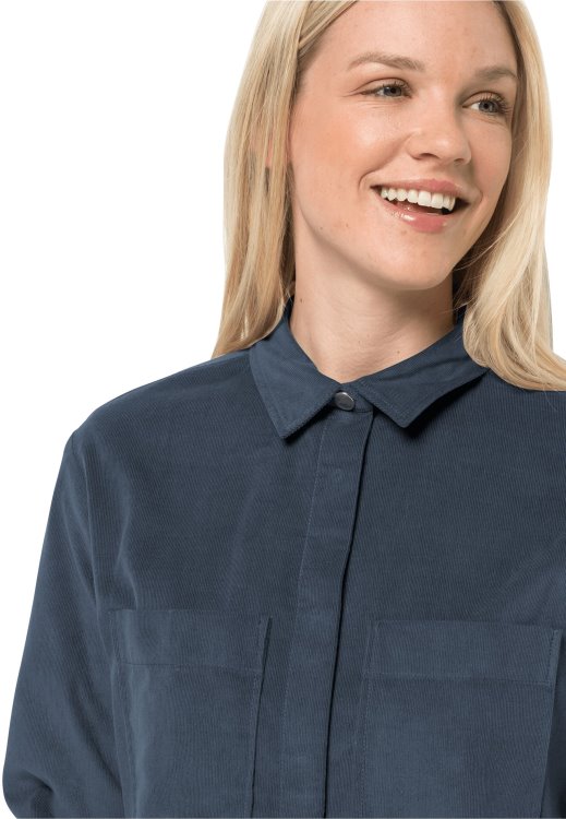 Slate Blue Fashion Nature Shirt W Brand Jack Wolfskin