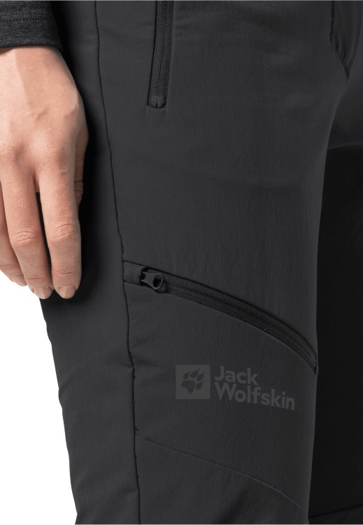 Black Collections Holdsteig Pants W Brand Jack Wolfskin
