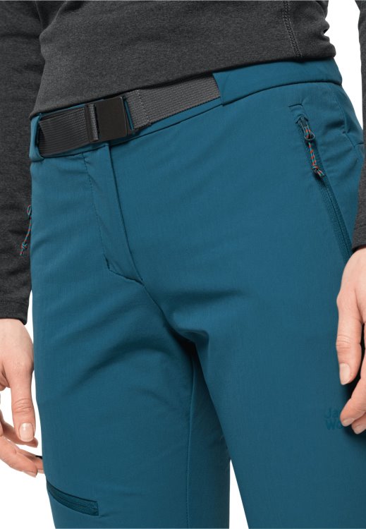 Brands Holdsteig Pants W Blue Coral Brand Jack Wolfskin