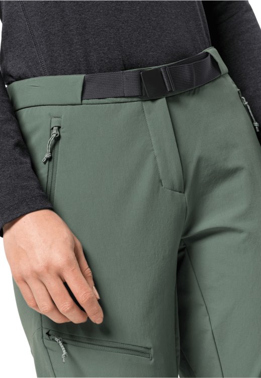 Brand Jack Wolfskin Ziegspitz Pants W Hedge Green New