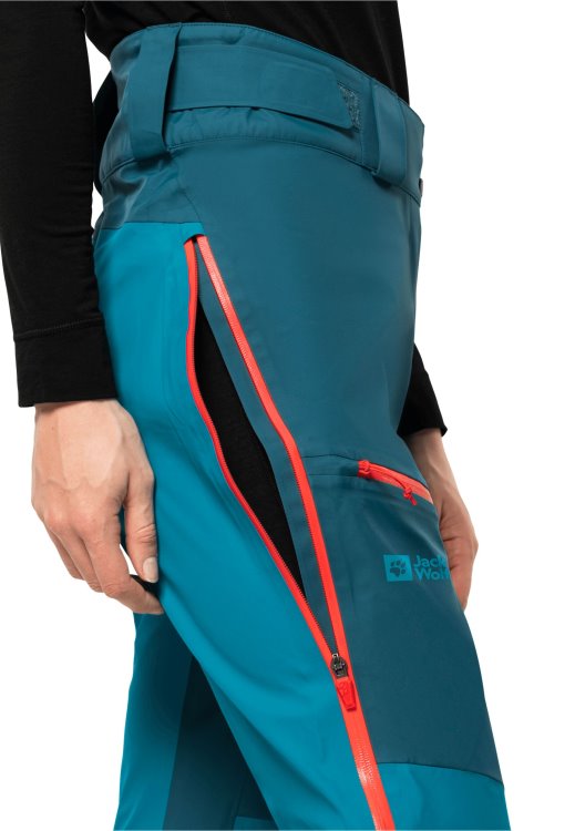 Blue Coral Brand Jack Wolfskin Origin Alpspitze 3l Pants W