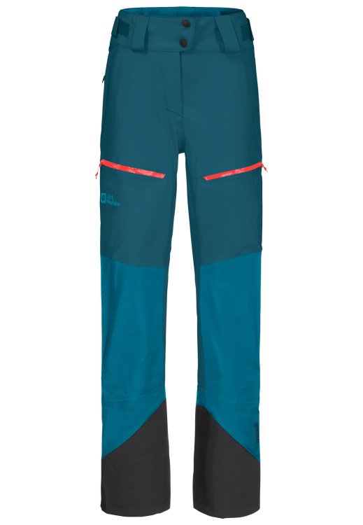 Blue Coral Brand Jack Wolfskin Origin Alpspitze 3l Pants W