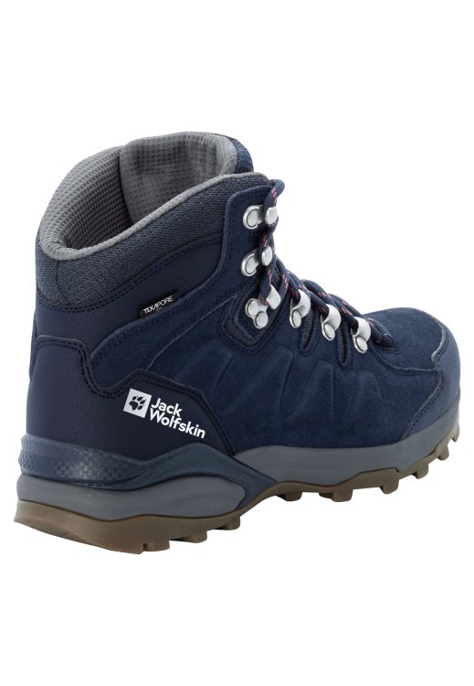 Best Refugio Texapore Mid W Brand Jack Wolfskin Dark Blue-Grey