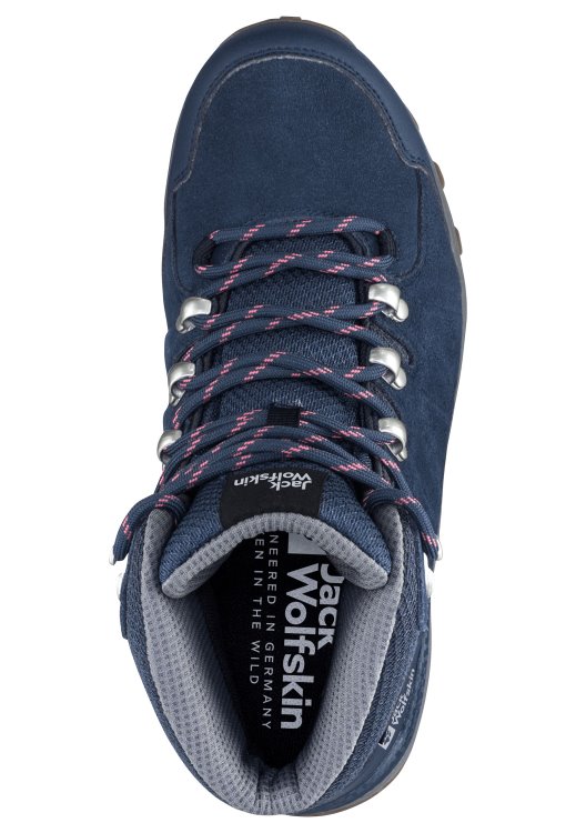 Best Refugio Texapore Mid W Brand Jack Wolfskin Dark Blue-Grey