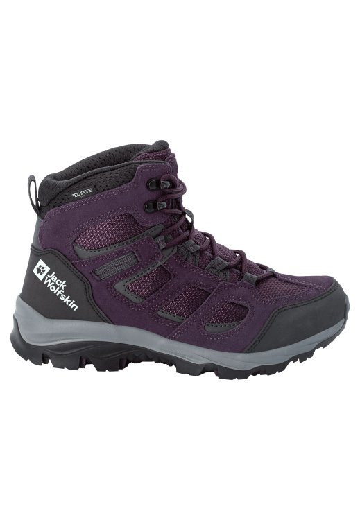 Fashion Brand Jack Wolfskin Purple-Grey Vojo 3 Texapore Mid W