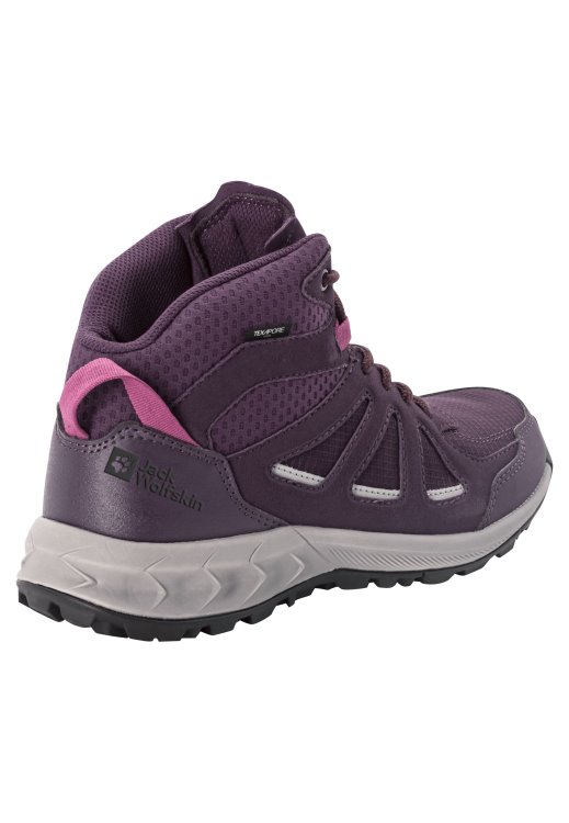 Woodland 2 Texapore Mid W Hot Brand Jack Wolfskin Purple-Phantom