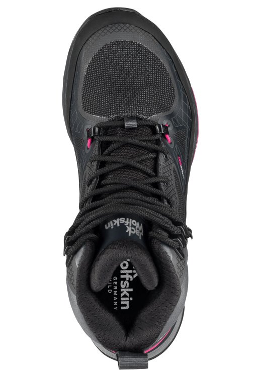 Brand Jack Wolfskin Collections Black-Pink Force Trekker Texapore Mid W